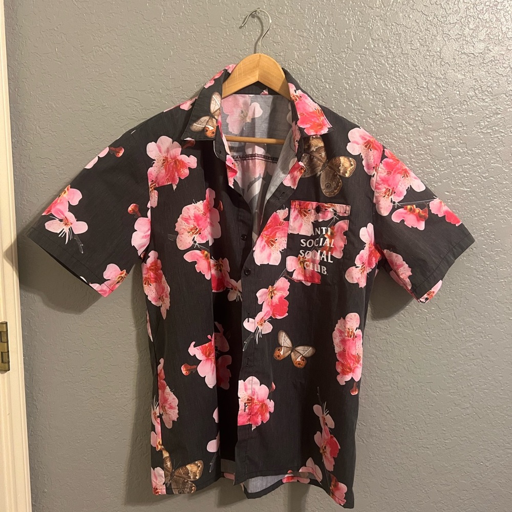 Anti Social Social Club • Woody Button Up T Shirt